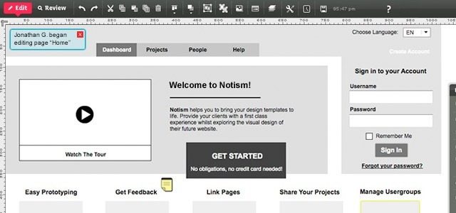 HotGloo para maquetas interactivas